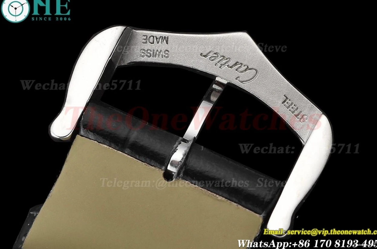 Silver Tank Black 8848F Française 27mm LE SS Dial Quartz 0107